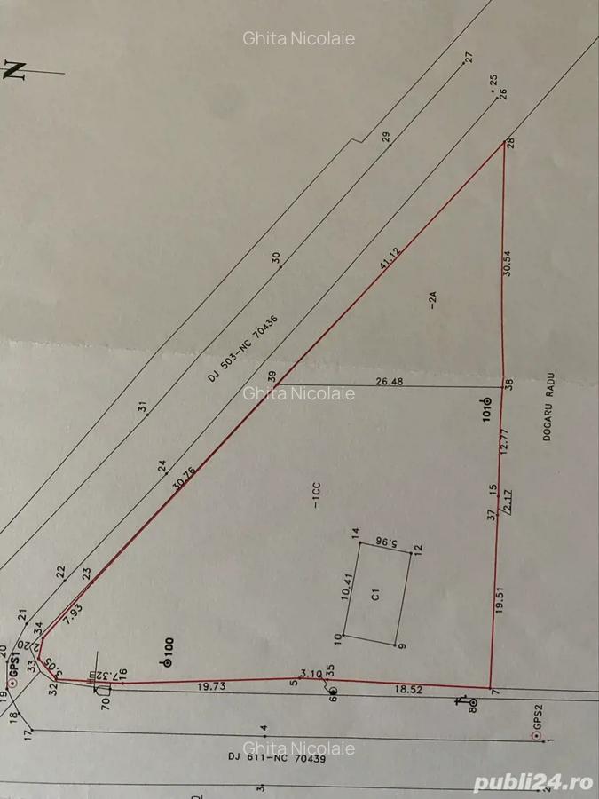 Casa cu teren 1764 mp - 1