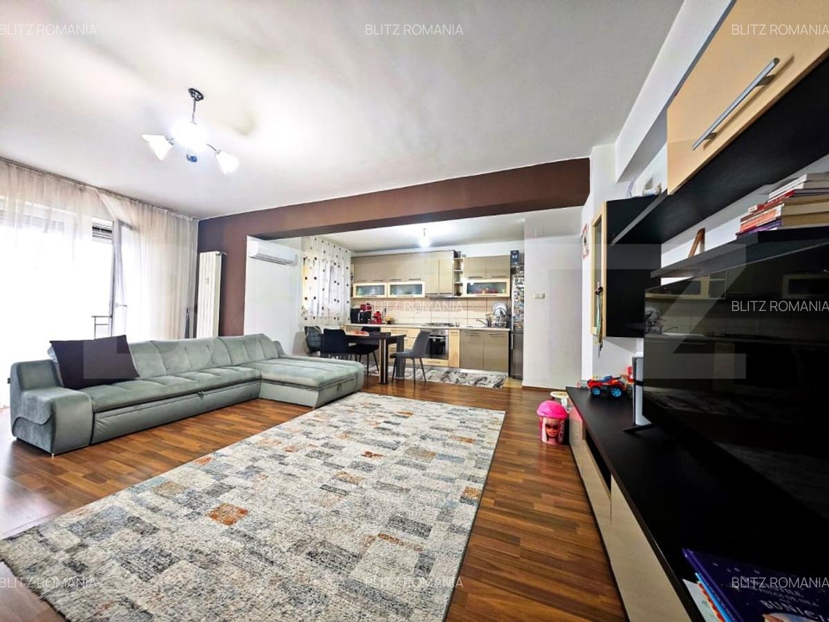 Nufarul-Apartament 72 mp, modern 3 camere, 2 bai, balcon cu panorama - 1