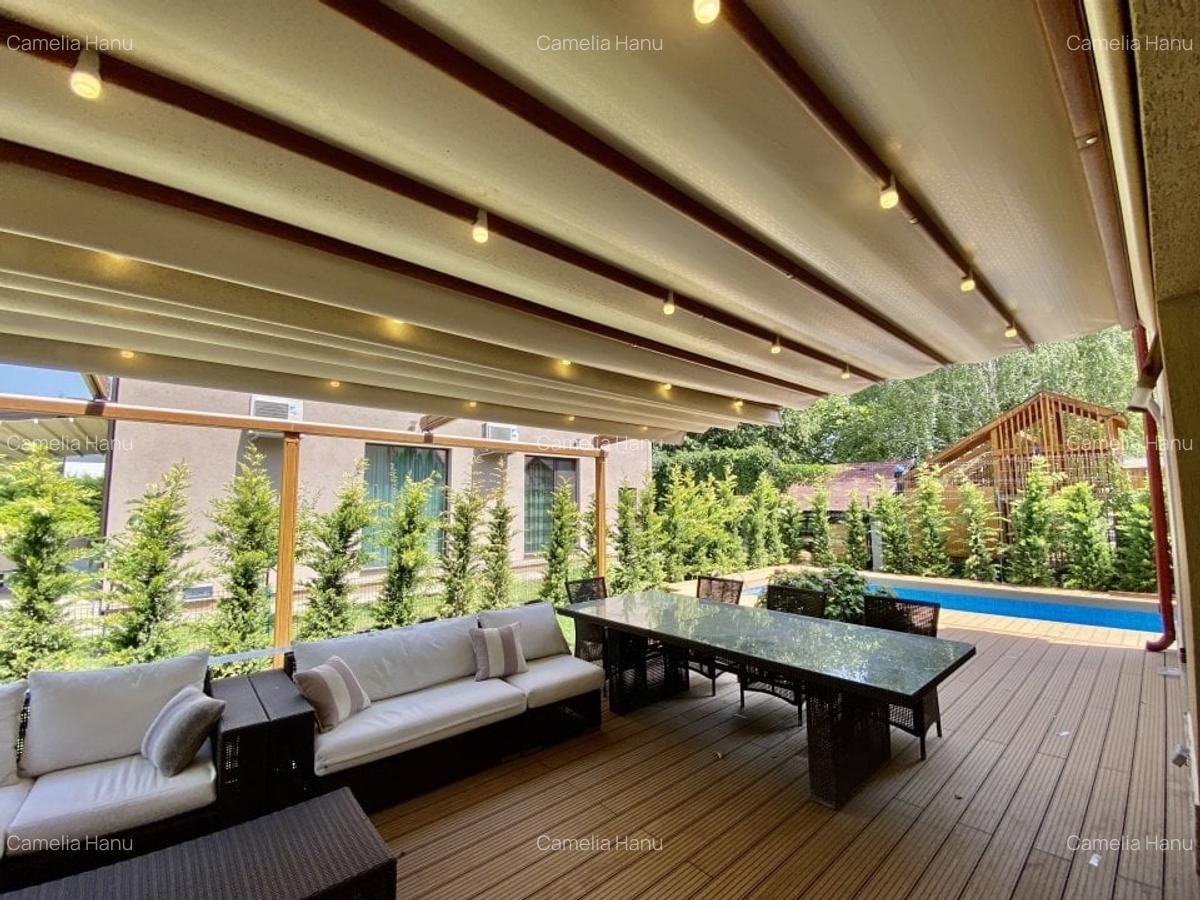 Ocazie!vila individuala in Baneasa Rezidence- Iancu Nicolae-1000mp teren-piscina - 1