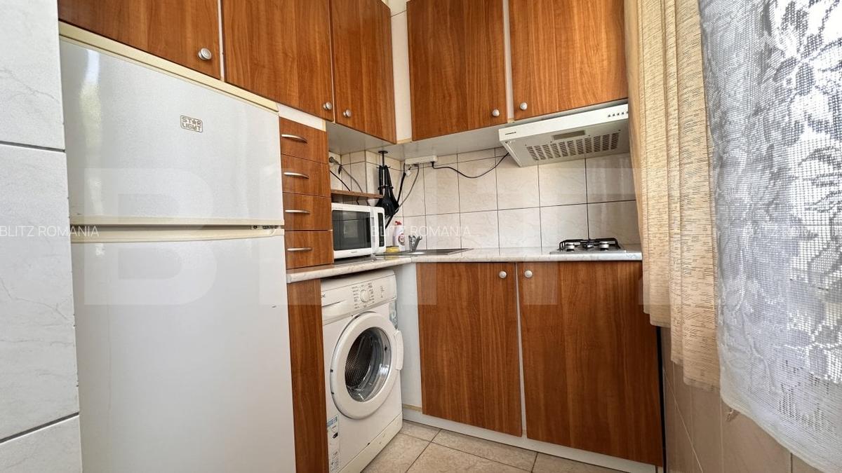 Apartament cu 2 camere, 35 mp, mobilat si utilat, zona Rogerius - 6