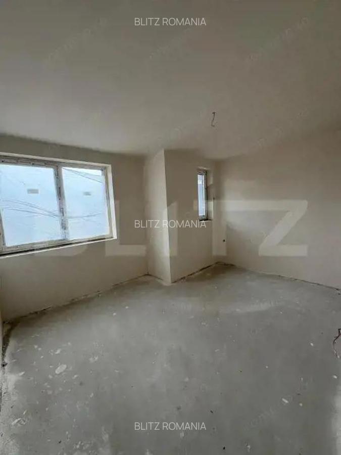 Apartament semifinisat, cu 2 camere, 60 mp, bloc nou, Beta Residence din Chinten - 3