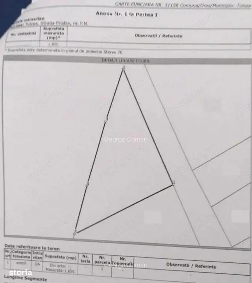 TEREN INTRAVILAN STRADA PRISLAV - 1 TEREN INTRAVILAN STRADA PRISLAV - 1