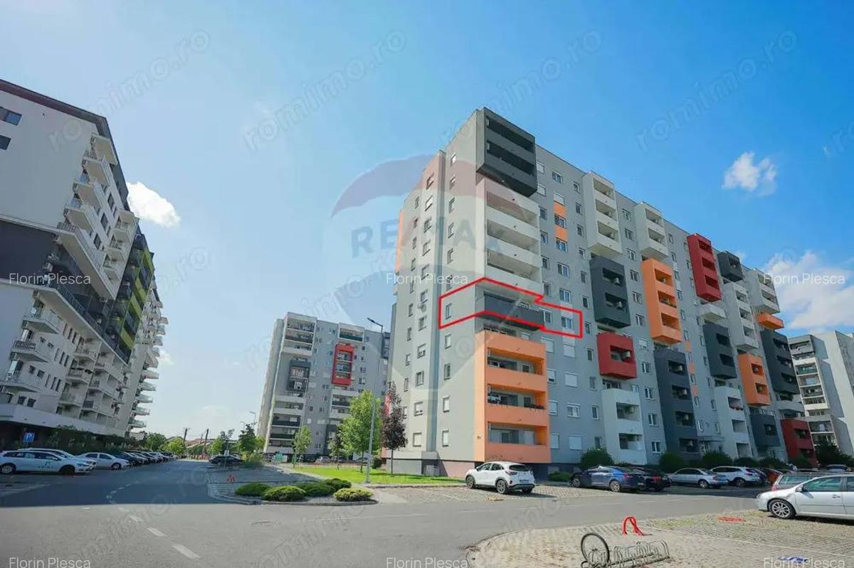 Apartament nou 3 camere, 74,6 mp, cu parcare, Prima Shops, de vanzare - 18
