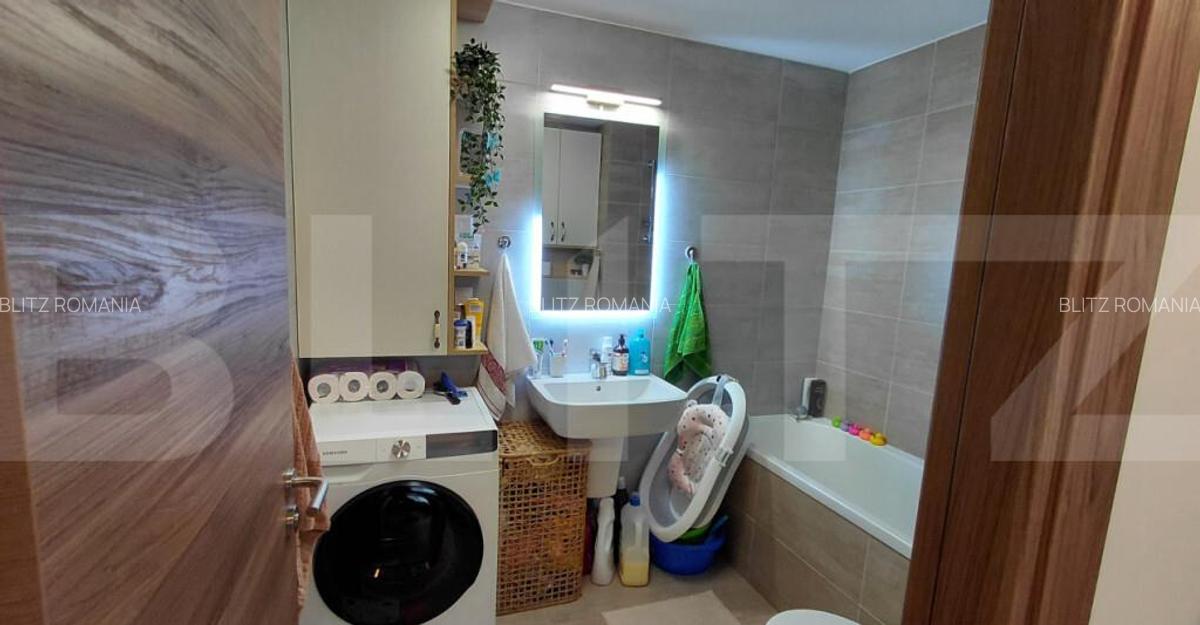 Apartament cu 2 camere, 47 mp utili + balcon 7 mp, parcare+b - 11