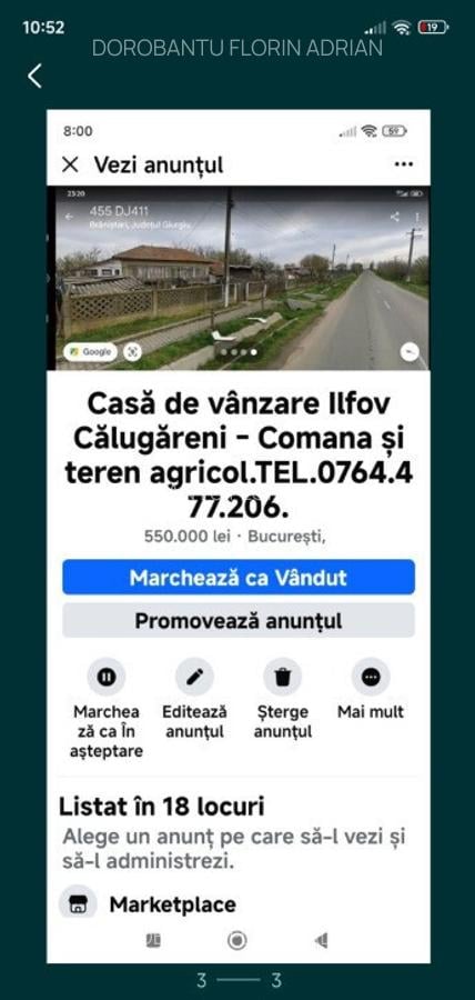 De vanzare urgent Casa Ilfov, Brani?tari(Cadastru,Intabulare ) - 2