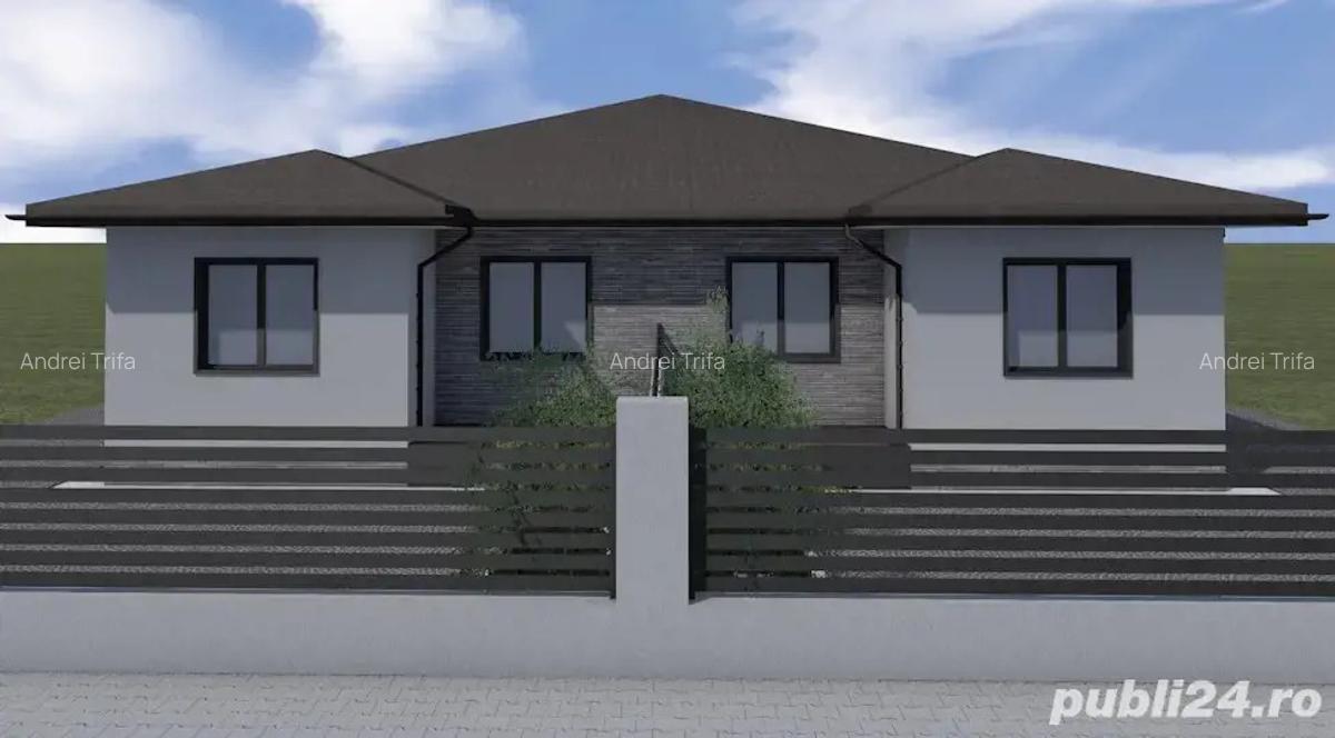 Casa duplex parter Giroc , 445mp teren fiecare jumatate , 114 mp utili - 7