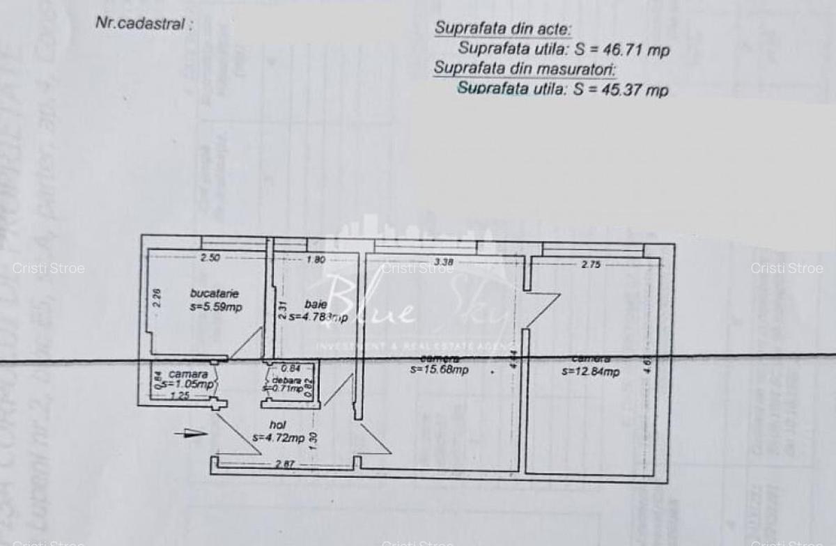 Apartament 2 camere situat in Centru - 2
