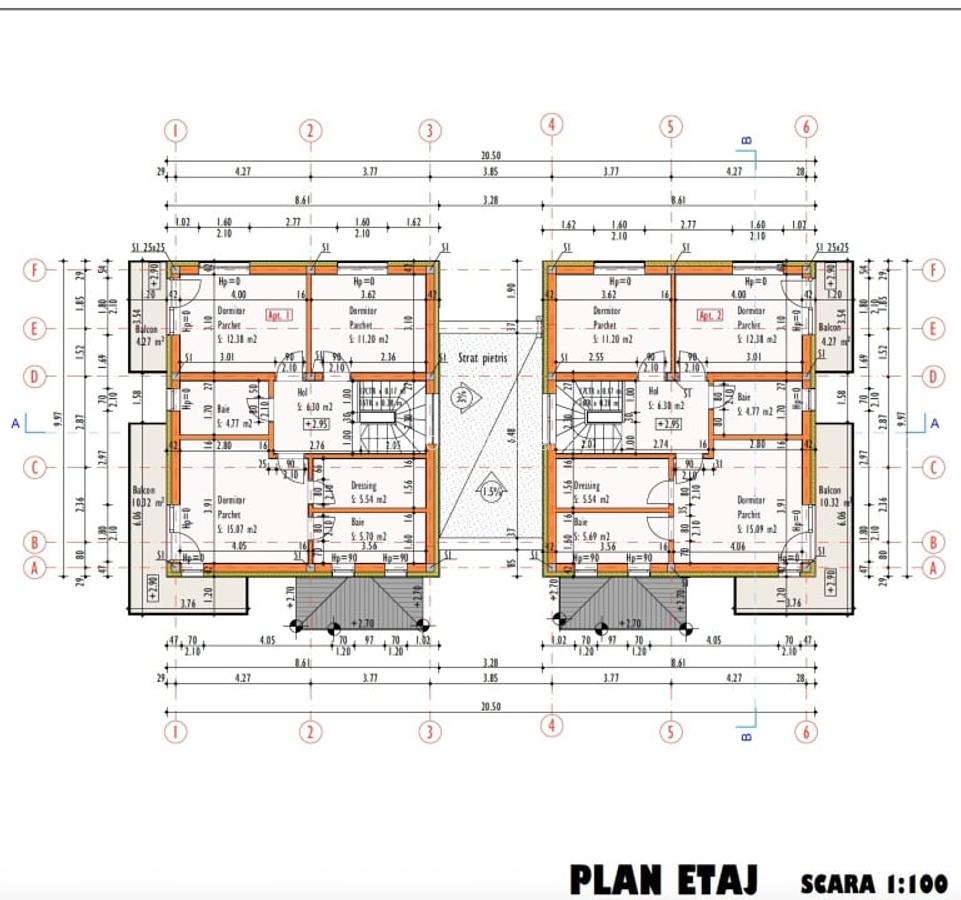 Duplex nou cu garaj - Chinteni, zona Profi - 3