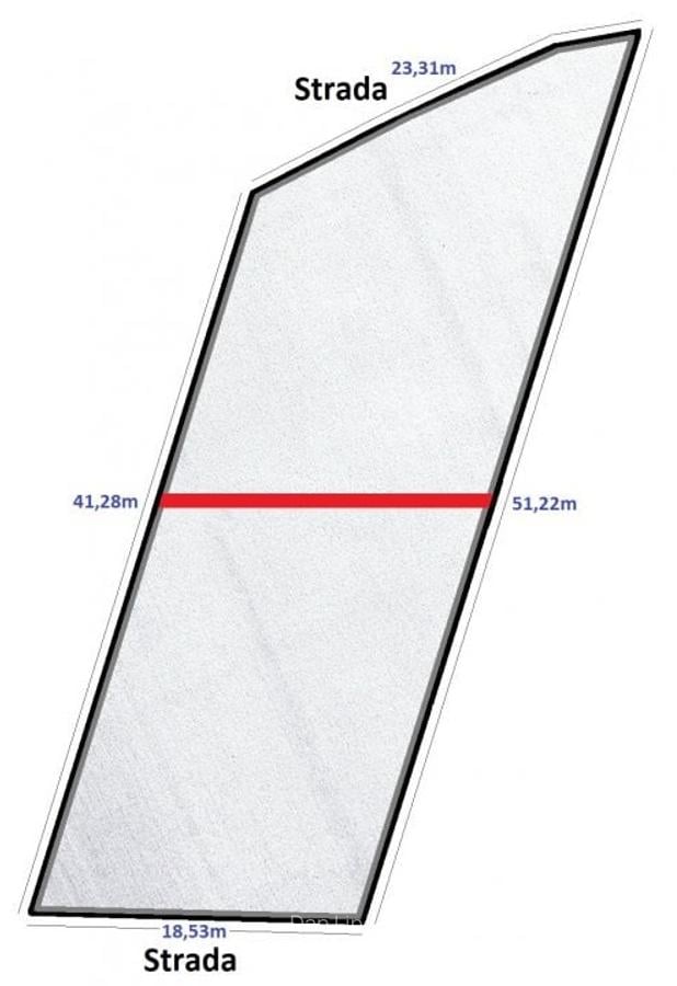 Tomis Nord – Teren 423mp deschidere 18,53m COMISION 0% - 5