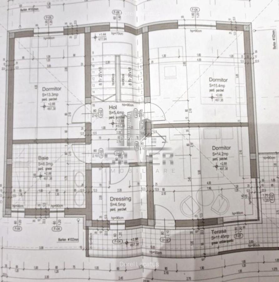 Casa individuala cu teren de 693 mp/CF. - 6