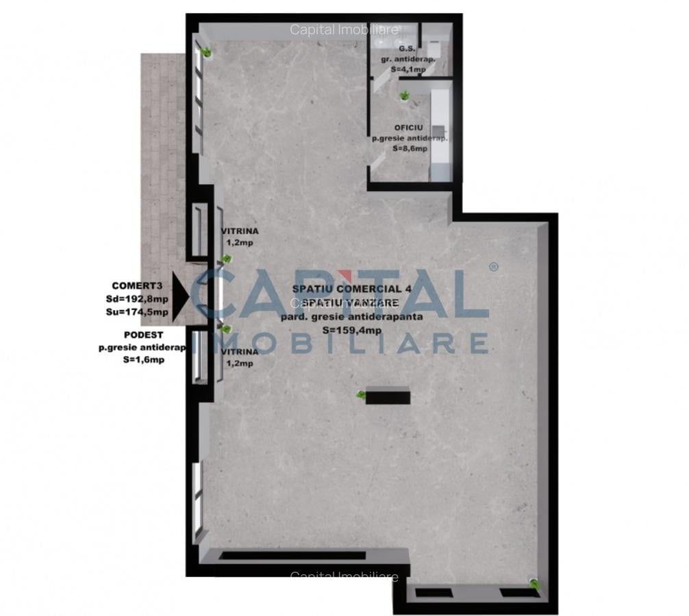 Comision 0%! Spatii Comerciale de Vanzare - Cartier Transilvania - Lacul Noua - 4