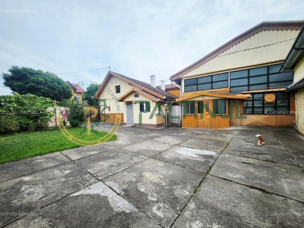 Casă cu teren 671 mp și hală 270 mp - Lazaret, acces din 2 străzi - 1