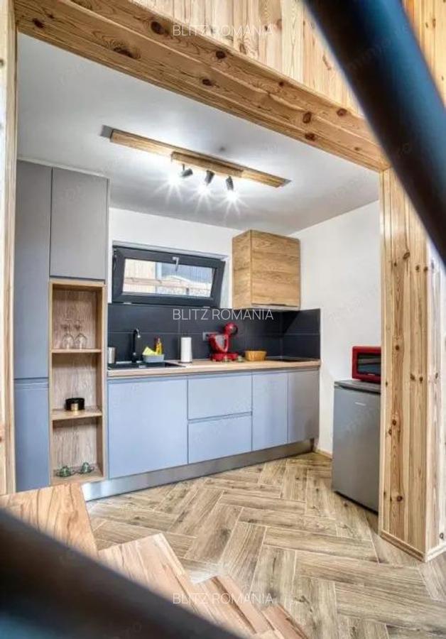 Cabane scandinave premium, vedere catre padure investi?ie turistica in Sinaia - 3