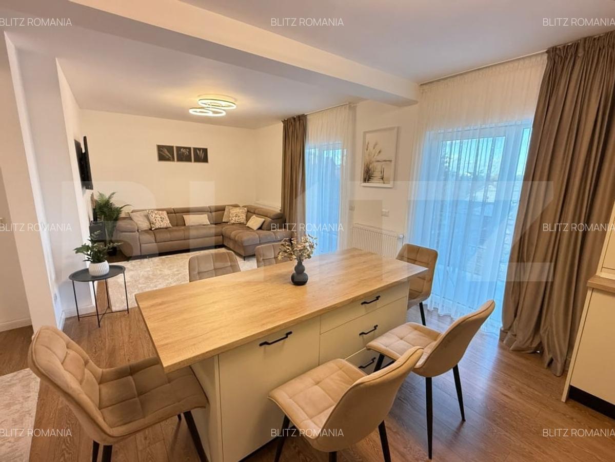 Apartament cu 3 camere, 65 mp, etaj 1, zona Ipotesti - 1