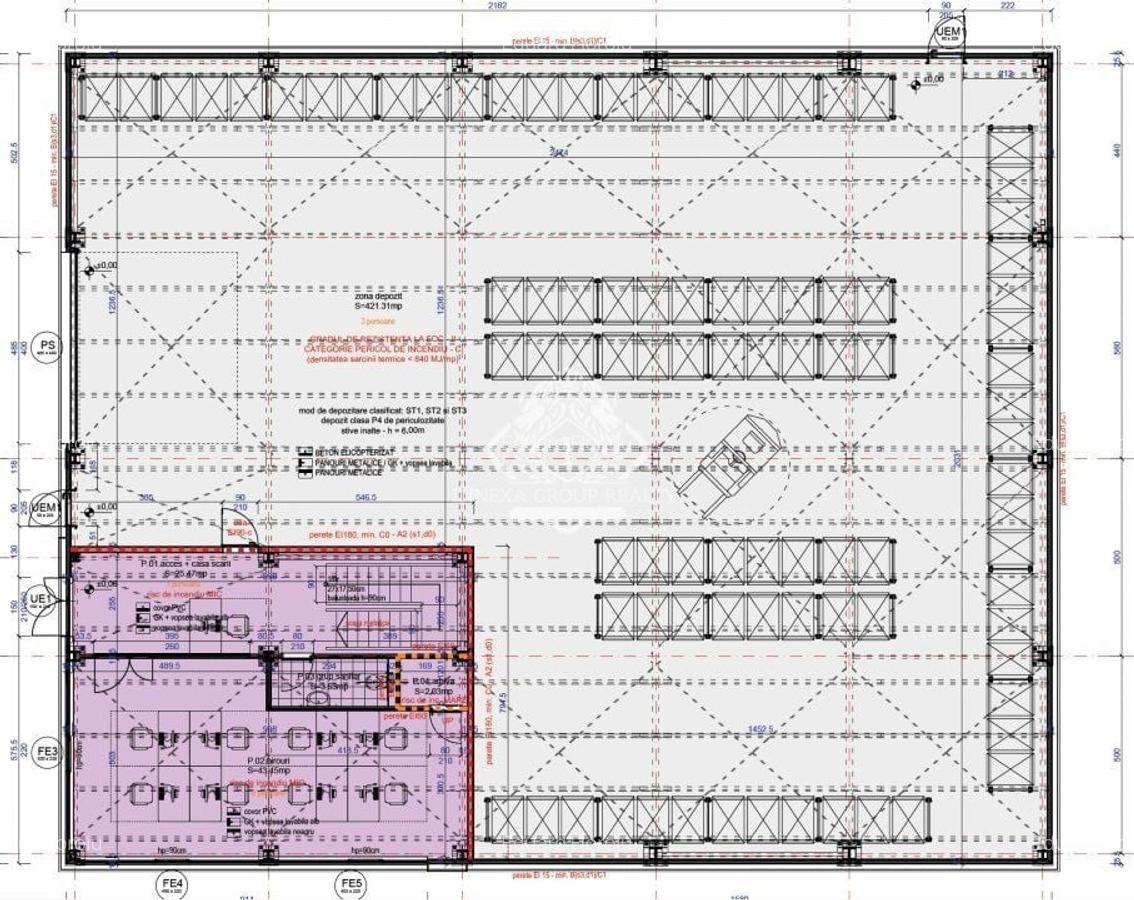 Hala de inchiriat parc logistic 600 mp | zona Pallady - 5