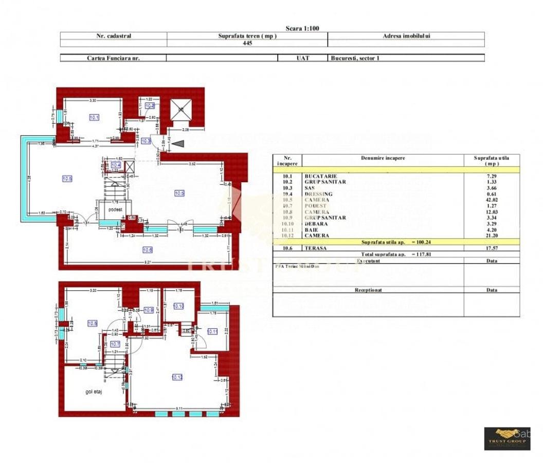 Penthouse | Arcul de Triumf-Kiseleff | 2 Locuri de parcare | Comision 0% - 27 Penthouse | Arcul de Triumf-Kiseleff | 2 Locuri de parcare | Comision 0% - 27