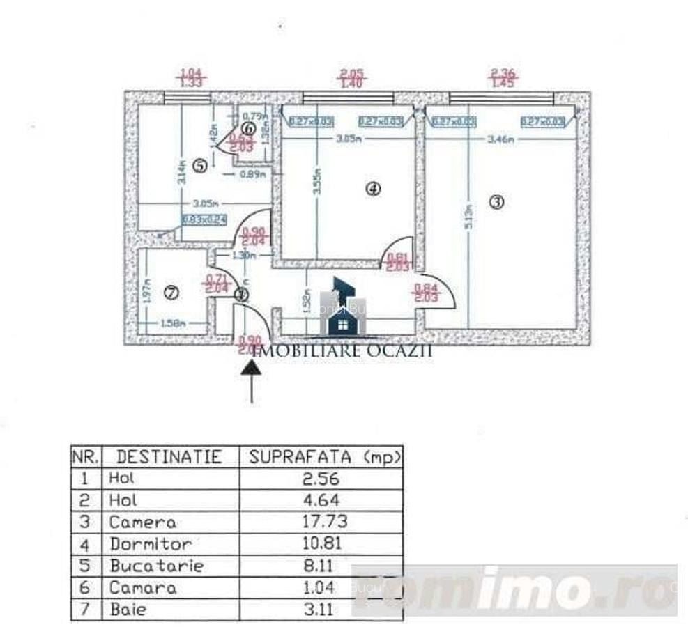 Vanzare Apartament 2 Camere Decomandat Giurgiului-Soimus - 1