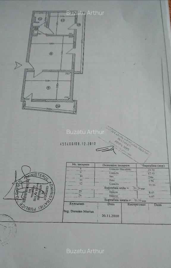 Apartament cu 3 camere semidecomandat, mobilat în Mihai Bravu - 15