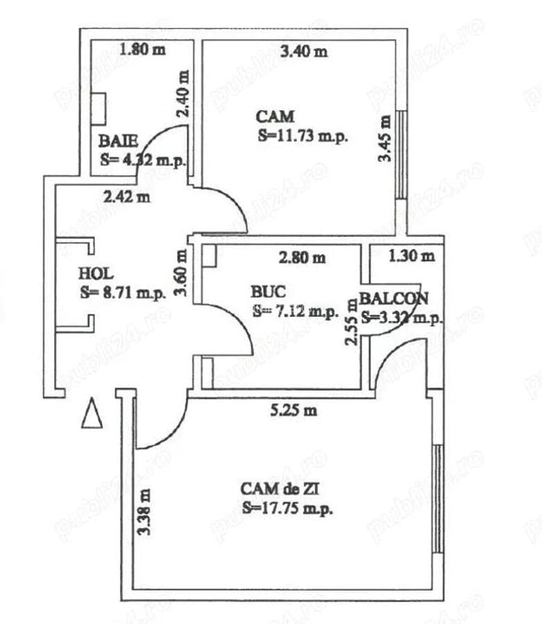 Apartament 2 camere zona Tomis Nord - 1