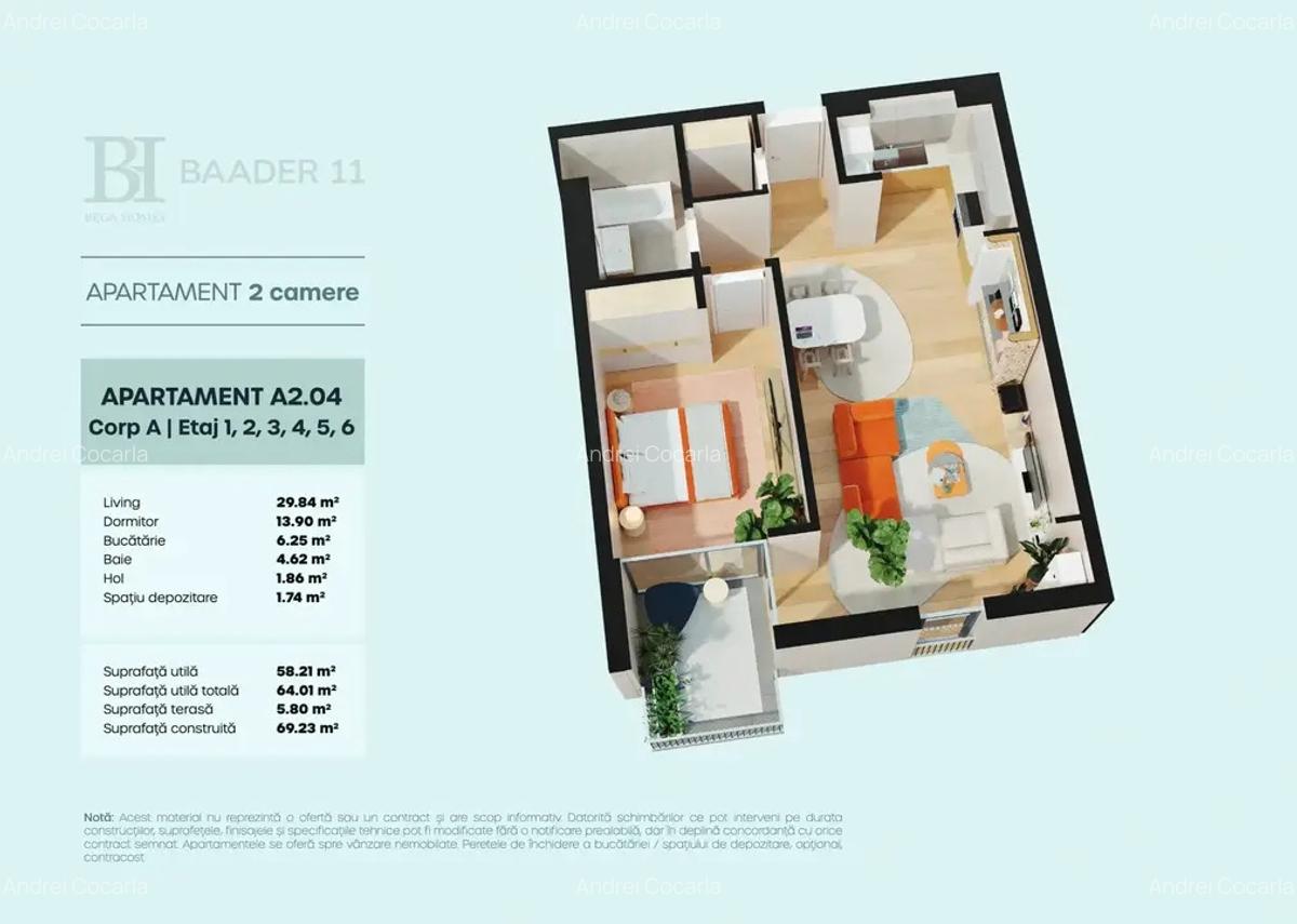 Apartament 2 camere zero comision - 1