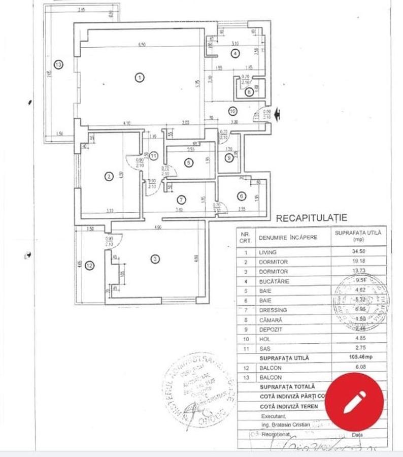 Apartament 3 camere de vanzare Floreasca - 9