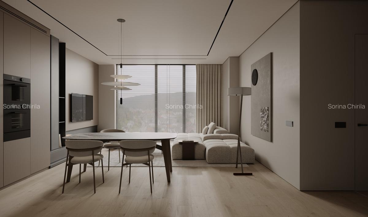 Apartament cu 2 camere decomandat în Pipera - 1