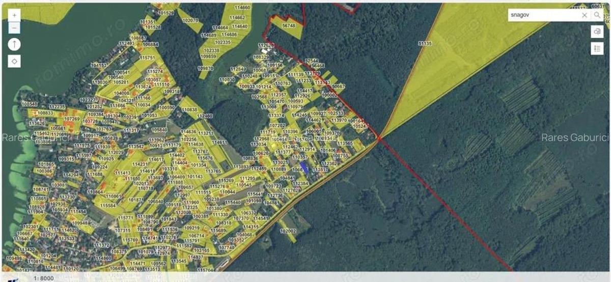 Teren de vanzare ASTORIA Snagov str. Nucului - 2