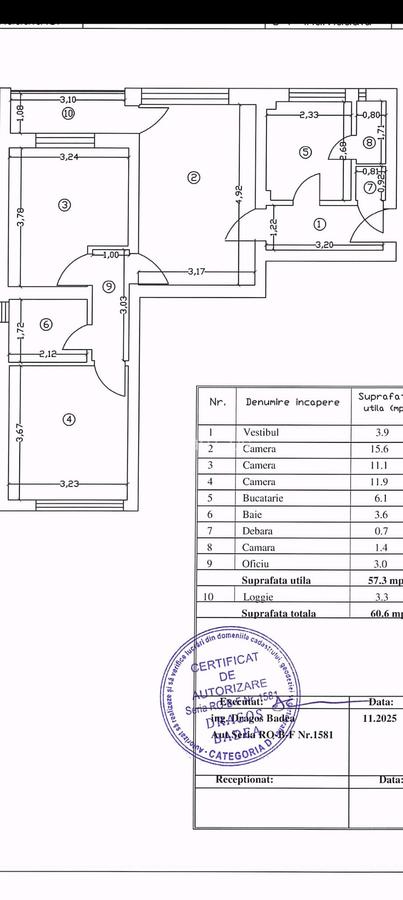 Ap 3 camere Afi Cotroceni etaj 1 / 4 Renovat complet - 1