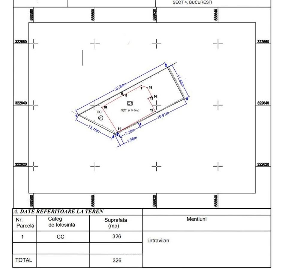 Metrou Brancoveanu teren 326mp desch 2 strazi urbanism P+4 comercial/rezidential - 2