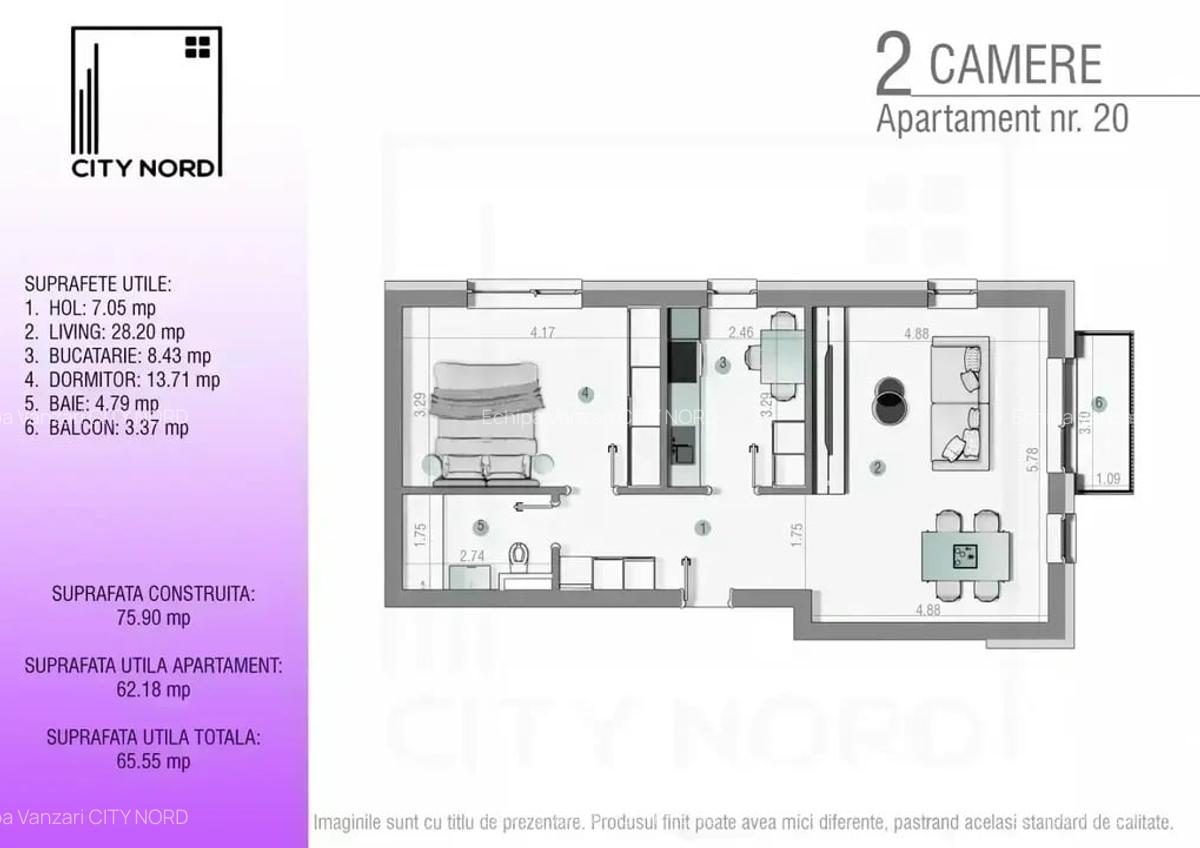 Direct Proprietar! Calduros, spatios si luxos - 0 comision - 10