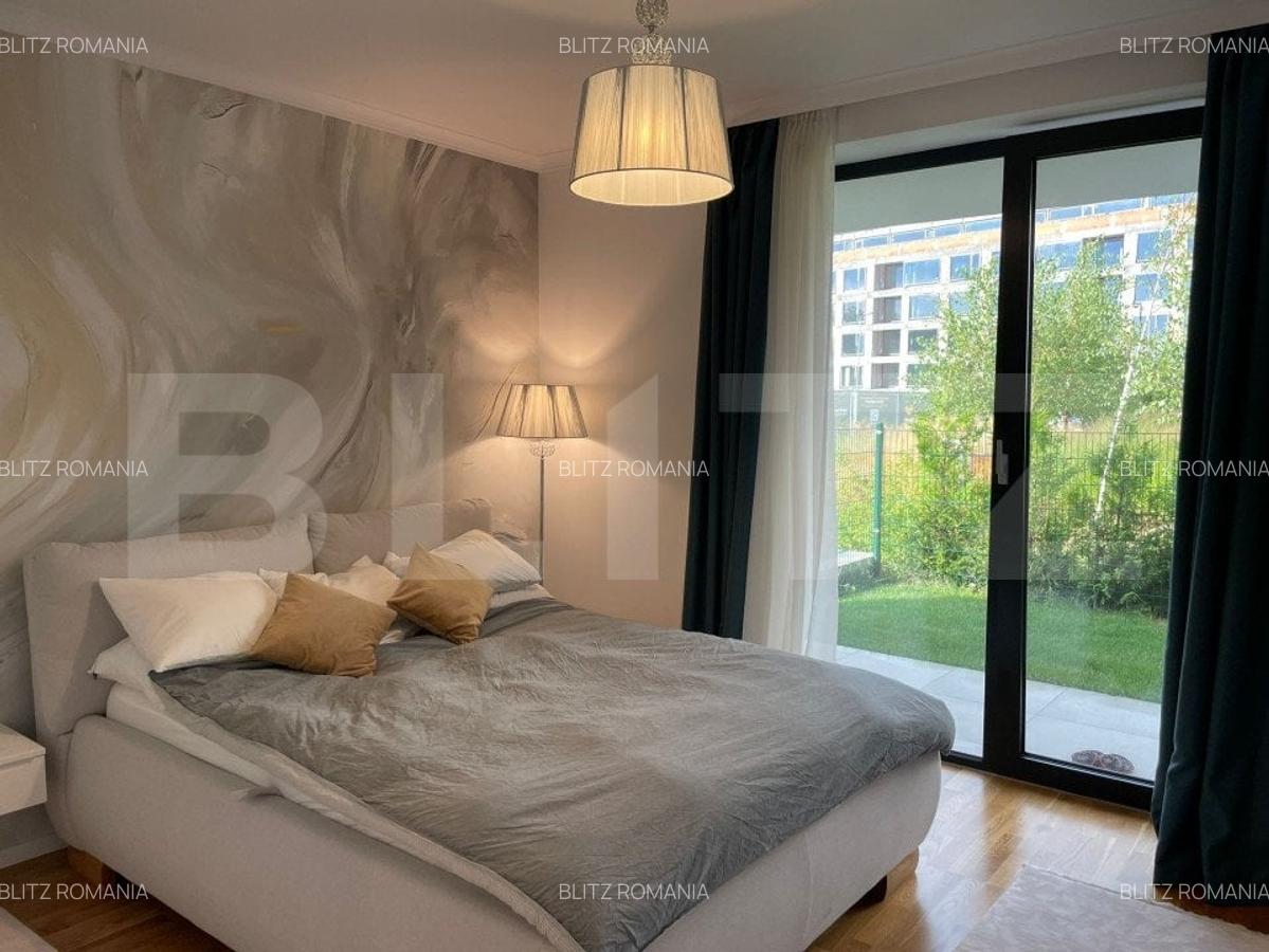 Apartament de lux cu 4 camere si gradina privata de 124 mp in Baneasa - 10