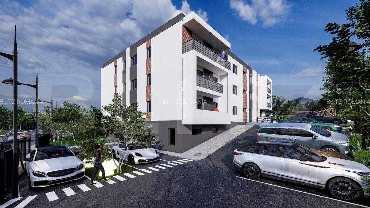 Apartament de vanzare cu 1 camera, 42,5 mp cu balcon, zona Iasi-Lidl Bucium - 3