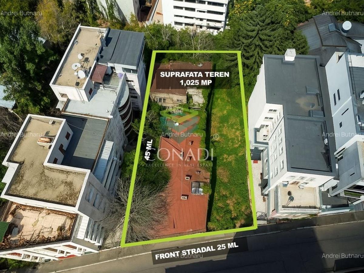 Proprietate rara de vanzare || Piata Romana || Teren + Casa || 1.025 - 8