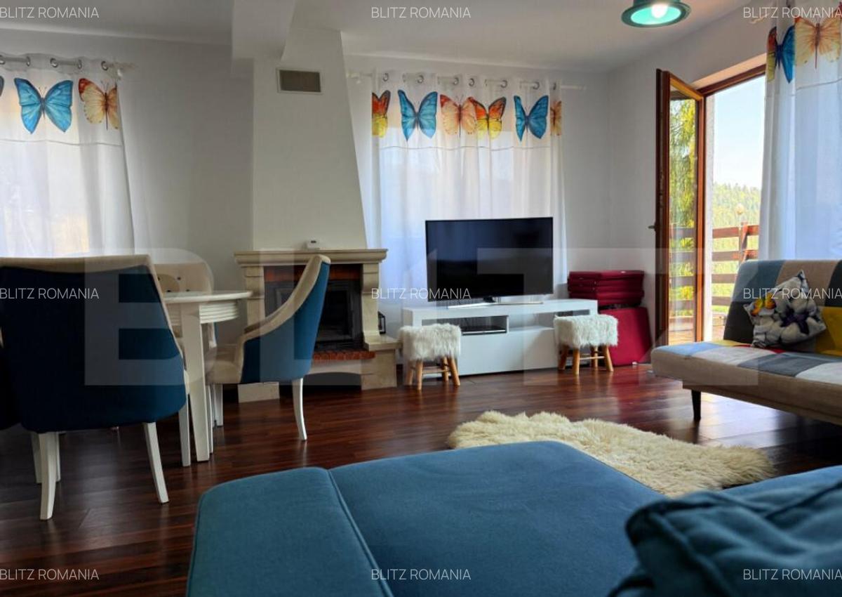 Apartament 2 camere, 70 mp utili+80mp terasa, Predeal - 4