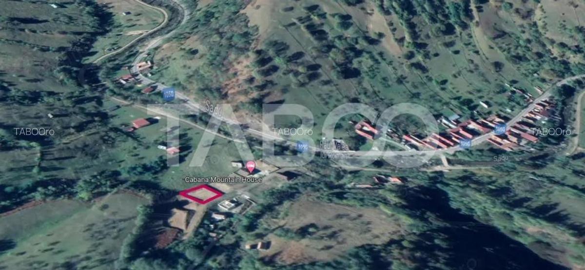 Teren intravilan cu utilitati 415 mp Rau Sadului Sibiu - 2