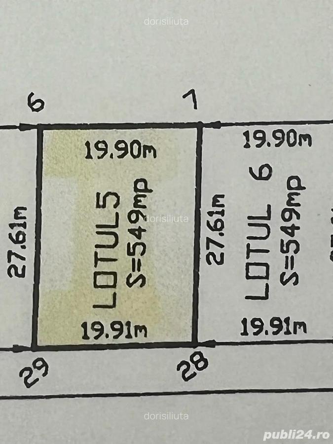 Berceni, teren intravilan construibil - 2