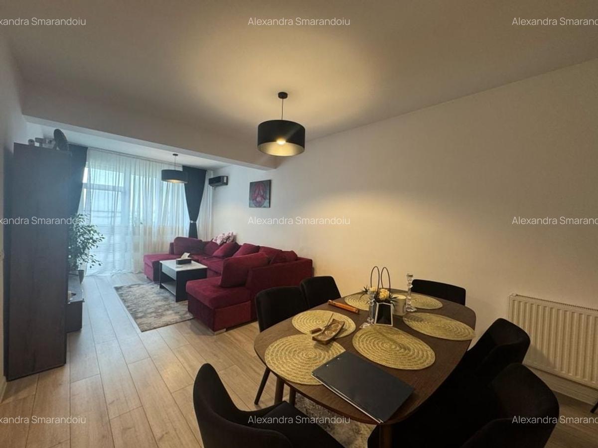Apartament cu 2 camere semidecomandat, mobilat în Băneasa - 6