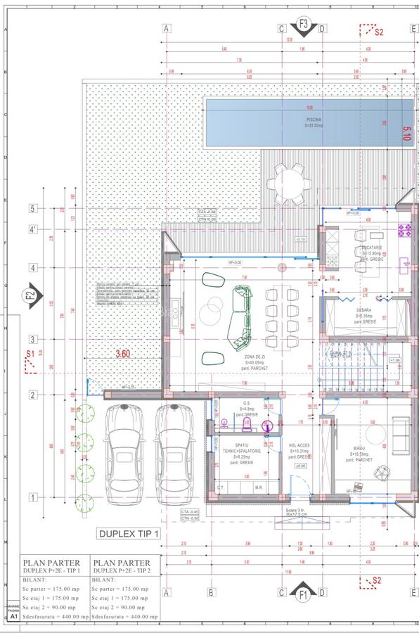NEXO Nature - Vile Inteligente cu Piscină  Privată  și  Living Înalt de 7 Metri - 15