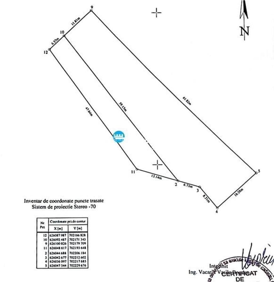 Teren Construcții extravilan de 1500 mp, în Bucium - 3