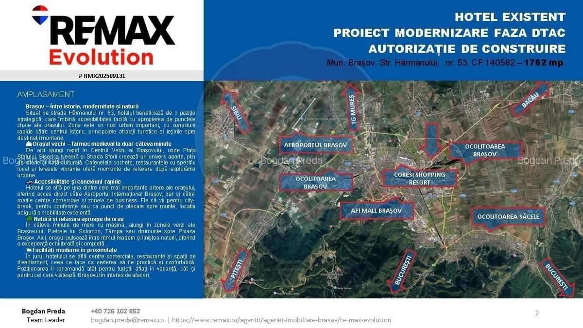 Oportunitate investitie-Cladire cu autorizatie hotel si teren BRASOV - 16