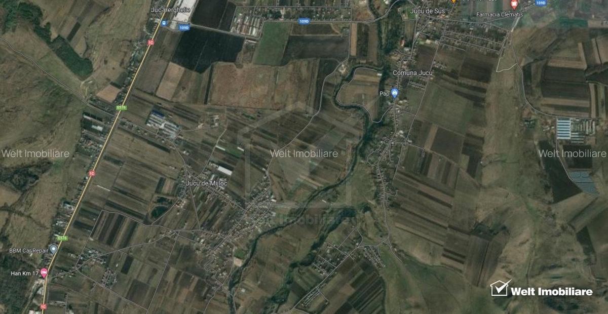 Posibilitate investitie, teren Jucu de Mijloc - cu iesire la Somes - 1 Posibilitate investitie, teren Jucu de Mijloc - cu iesire la Somes - 1