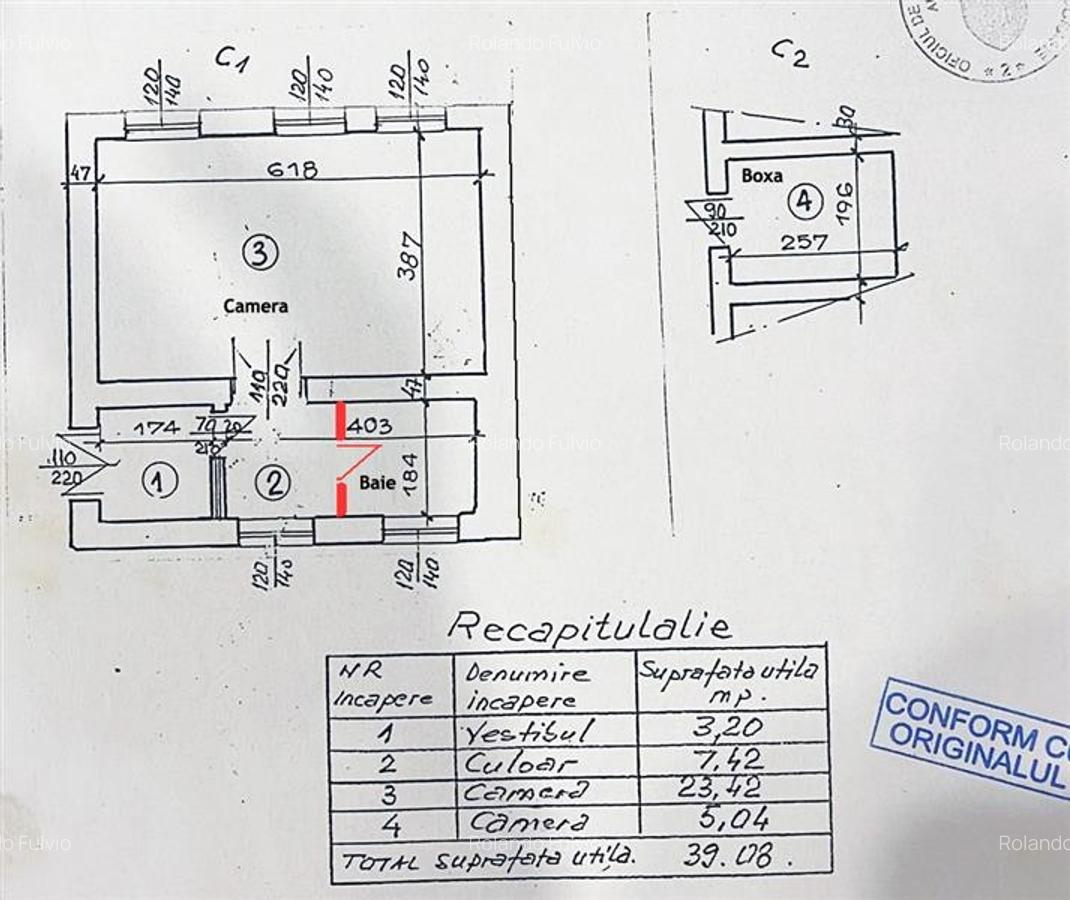 Garsonieră semidecomandată în Armeneasca - 4
