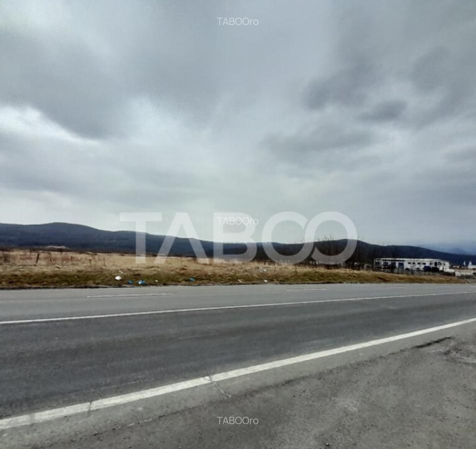 Teren intravilan 15.000 mp Front 47 m DN7 in Talmaciu zona i - 2