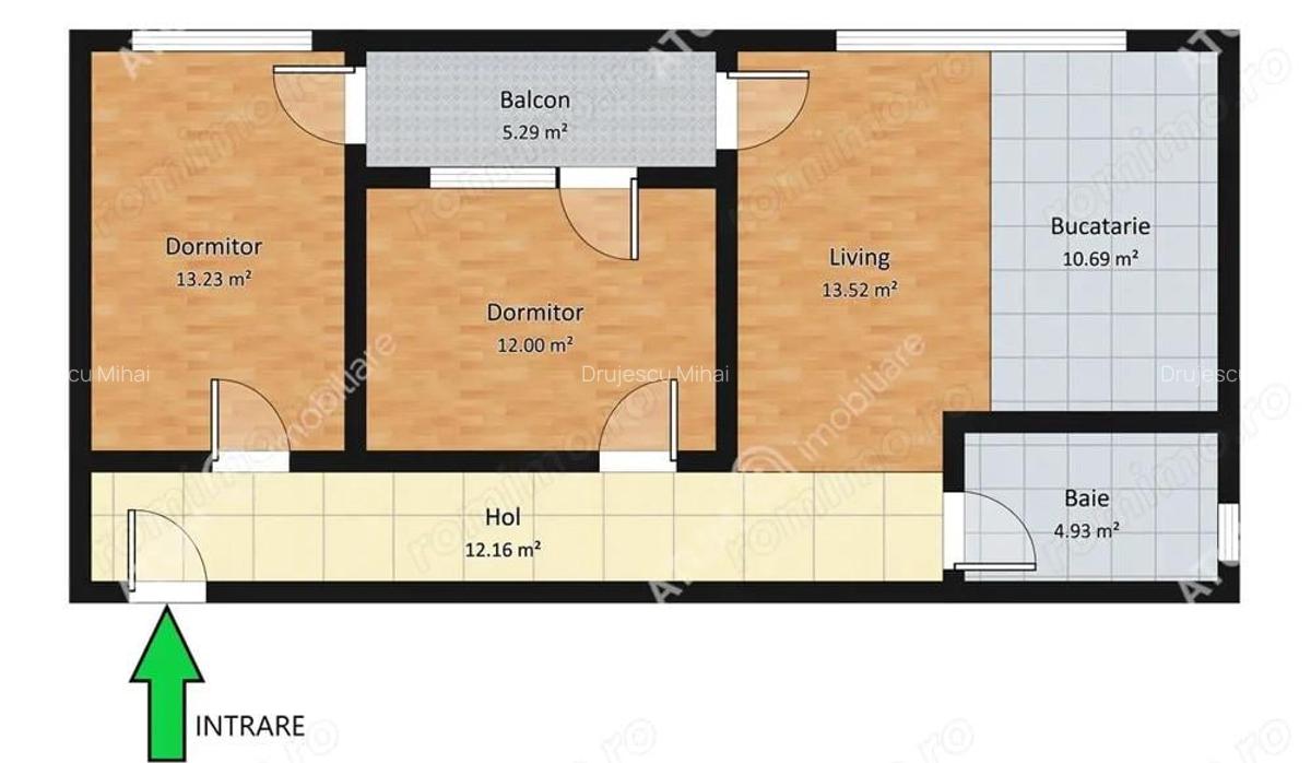 Apartament cu 3 camere si balcon in zona Shopping City Selimbar Sibiu - 4