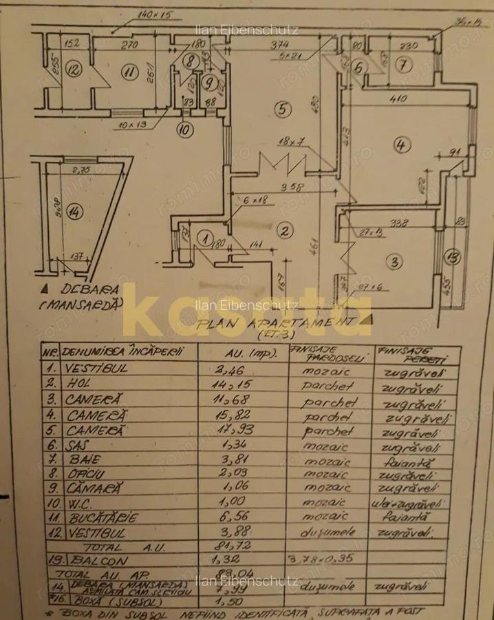 Apartament 4 camere ultracentral | Etaj 3/3 | Lift ?i renovare - 16