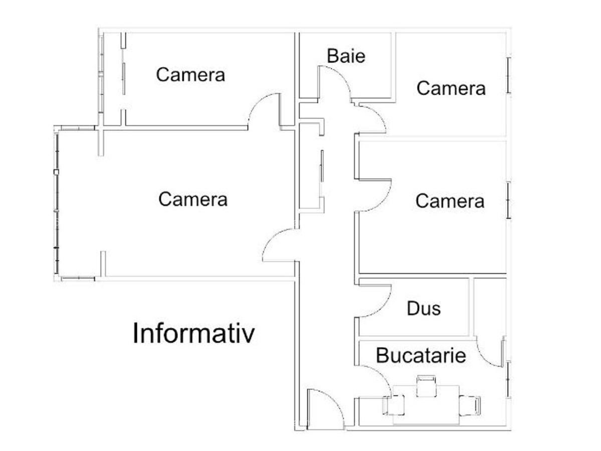 Apartament de vanzare cu 4 camere , renovat - 7