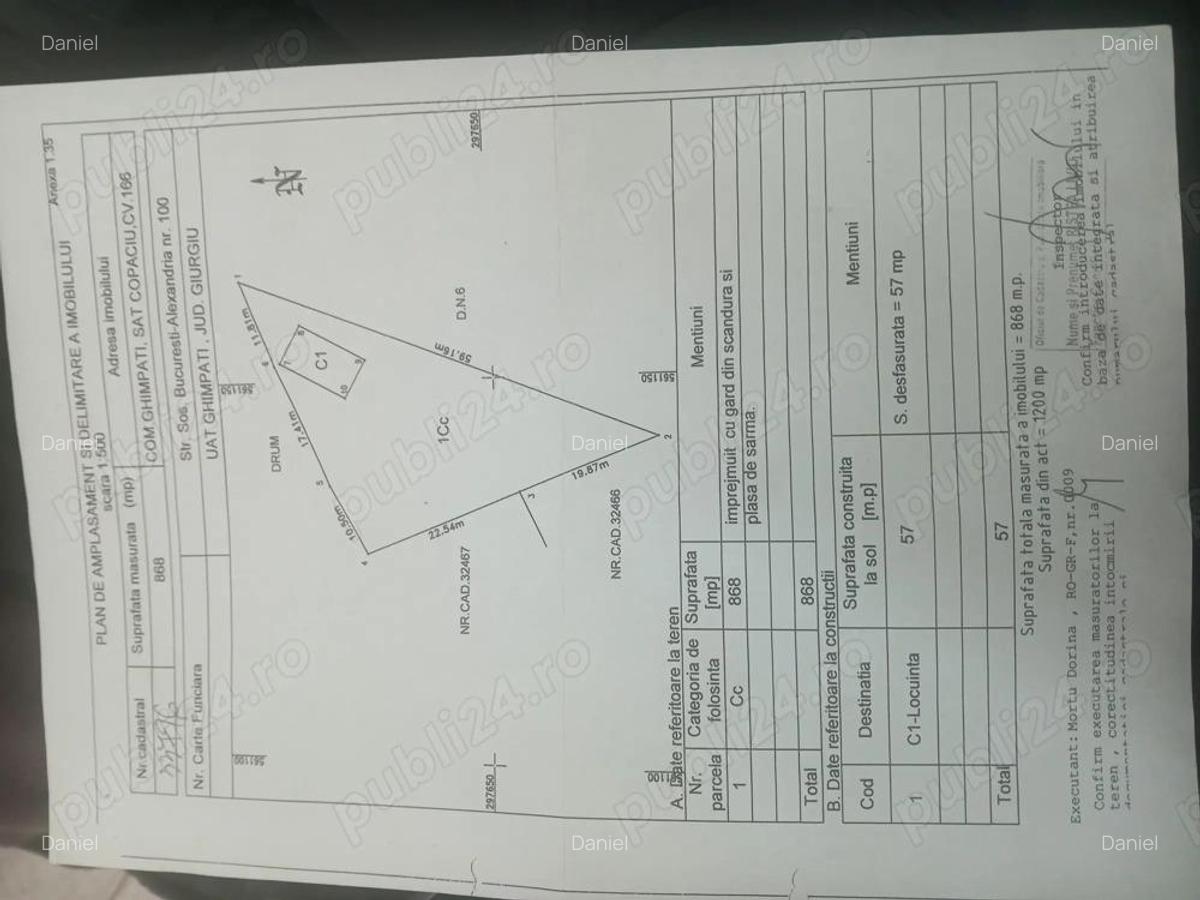 Casa de vanzare copaciu Giurgiu - 1