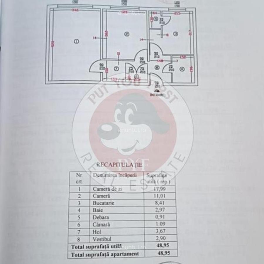Ghencea | Apartament 2 camere | Decomandat | 49mp | B11302 - 9 Ghencea | Apartament 2 camere | Decomandat | 49mp | B11302 - 9
