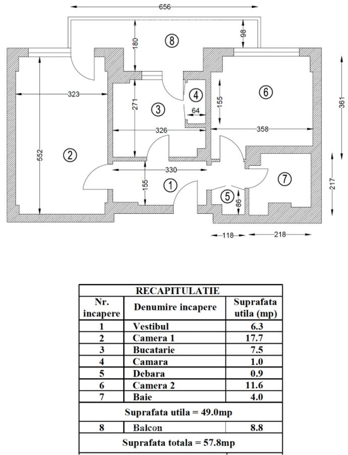 Aartament Parcul Circului - 1