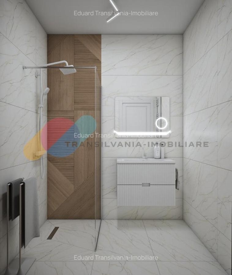 Apartament Nou, 60 Mp, cu 2 Terase si Parcare Subterana In Inima Orasului - 9